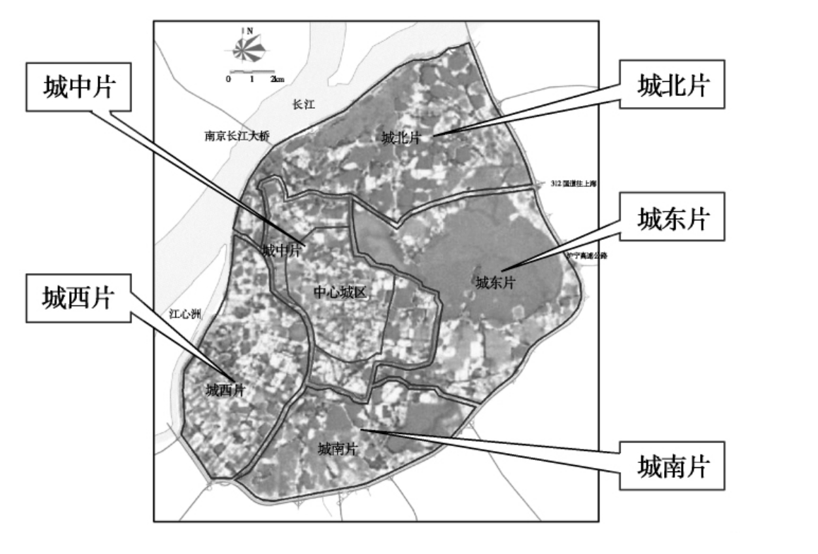 南京城市居住社区规模及其区位分布