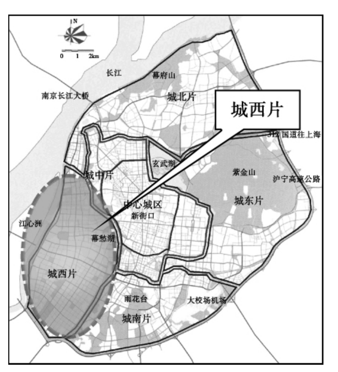 南京城市居住社区规模及其区位分布