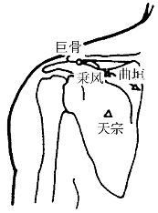 图1-9 太阳,牵正 【主治】 口舌生疮,齿痛.