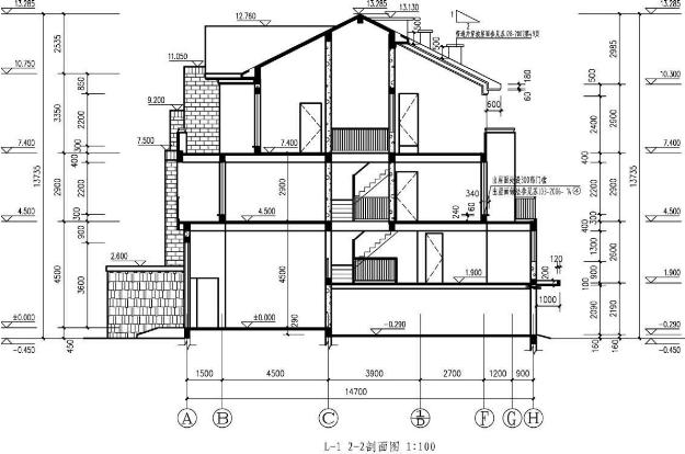 园林建筑图_土建工程设计制图(图21)