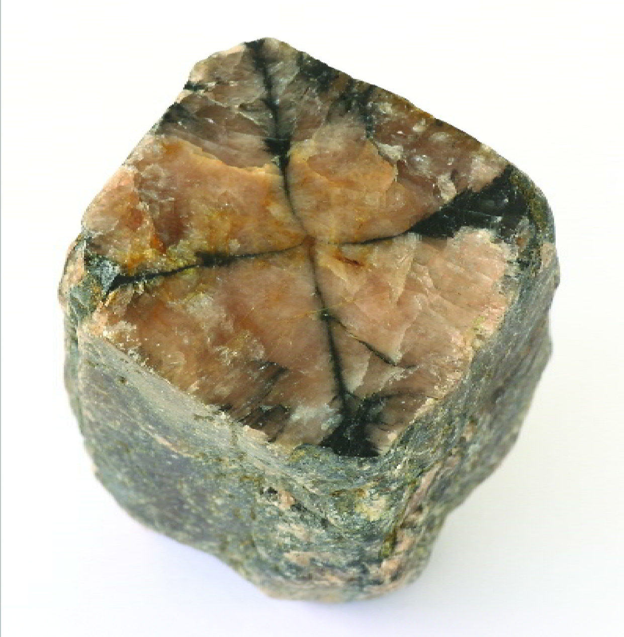 al2sio4(f,oh)2英文名称:topazcrystal标本名称:黄玉晶体绿帘石由矽卡