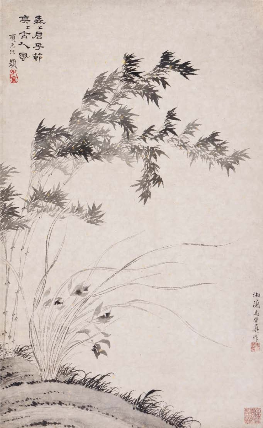 森森君子节,奕奕古人风.